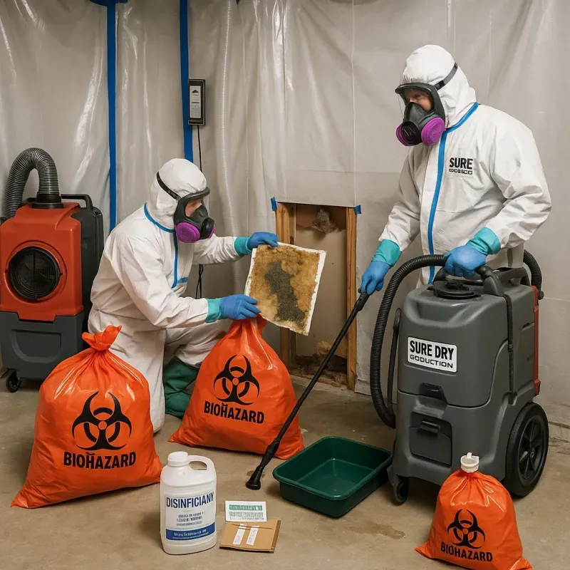 Contaminated Water Handling Protocols process in Dixfield, ME
