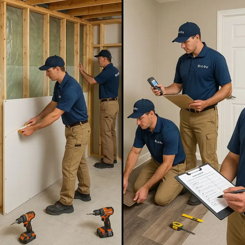 Repairs and Reconstruction process in Dixfield, ME